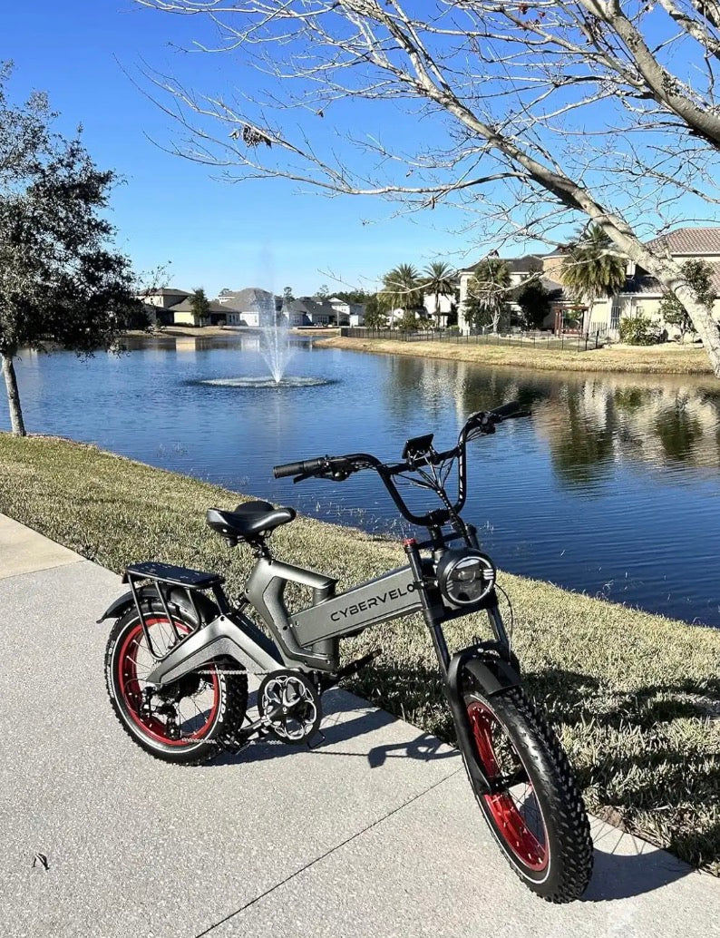 Rider on EK6 Max 2.0 on a city street